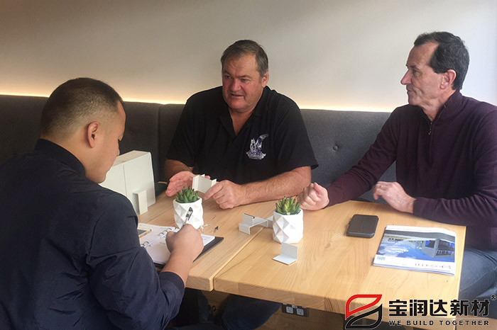 新西蘭分銷商與寶潤達洽談合作