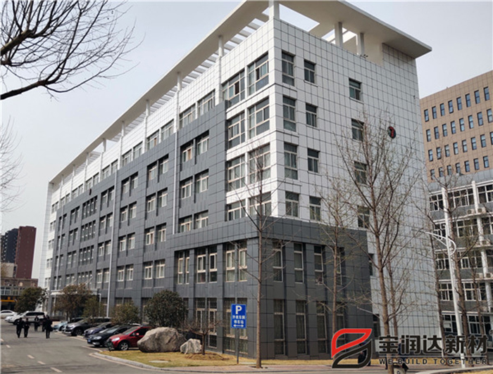 寶潤達外墻保溫一體板應(yīng)用鄭州電力學院改造項目